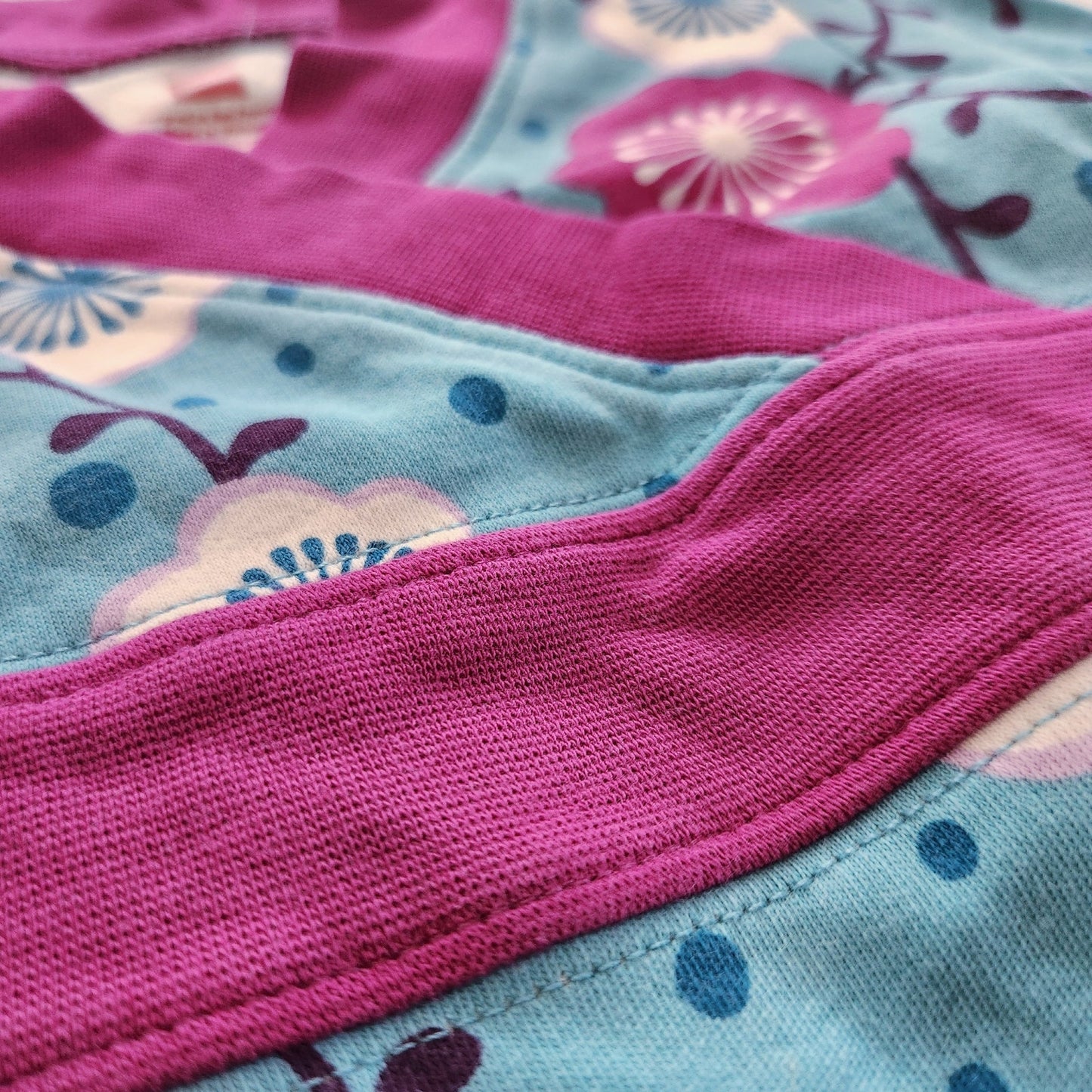 Tea Collection Taiyo Long Sleeved Infant Turquoise Wrap Dress | Baby Size S 6-12M