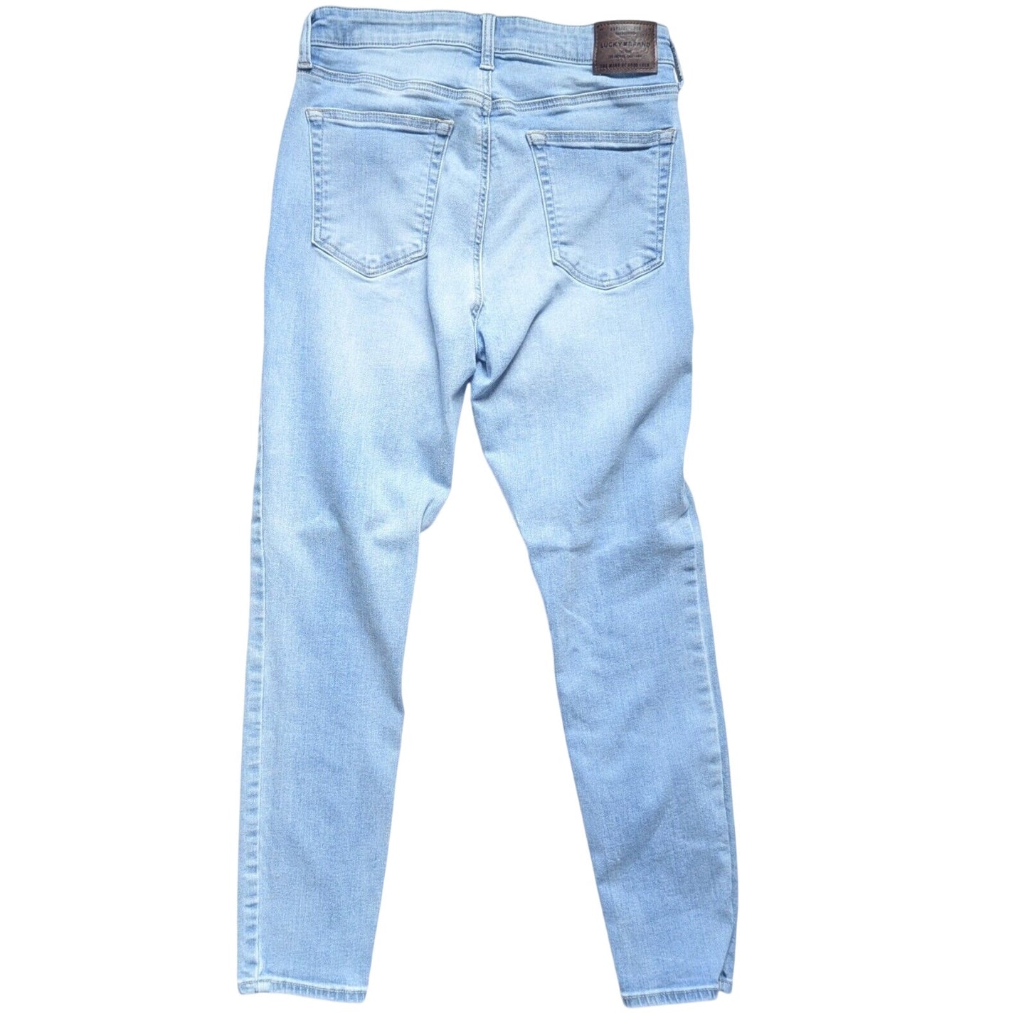 High Rise Bridgette Skinny Jean Light Wash Zip Fly | Women's 8 / 29