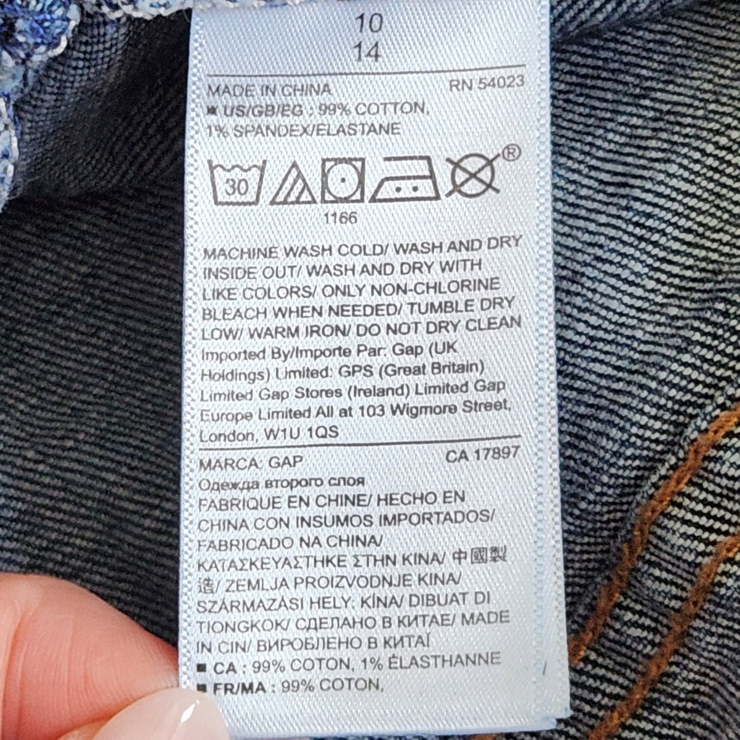 Gap Maternity Women's Dark Wash Indigo Frayed Denim Jean Cutoff Shorts Sizes 10 to 14