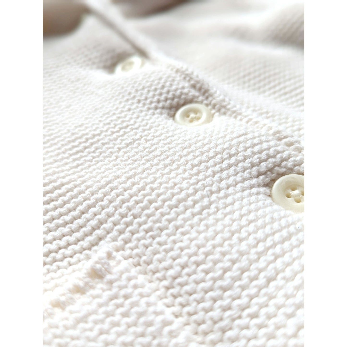 Baby Gap Ivory Sherpa Bear Ears Sweater Cardigan Jacket | Size 12-18 Months