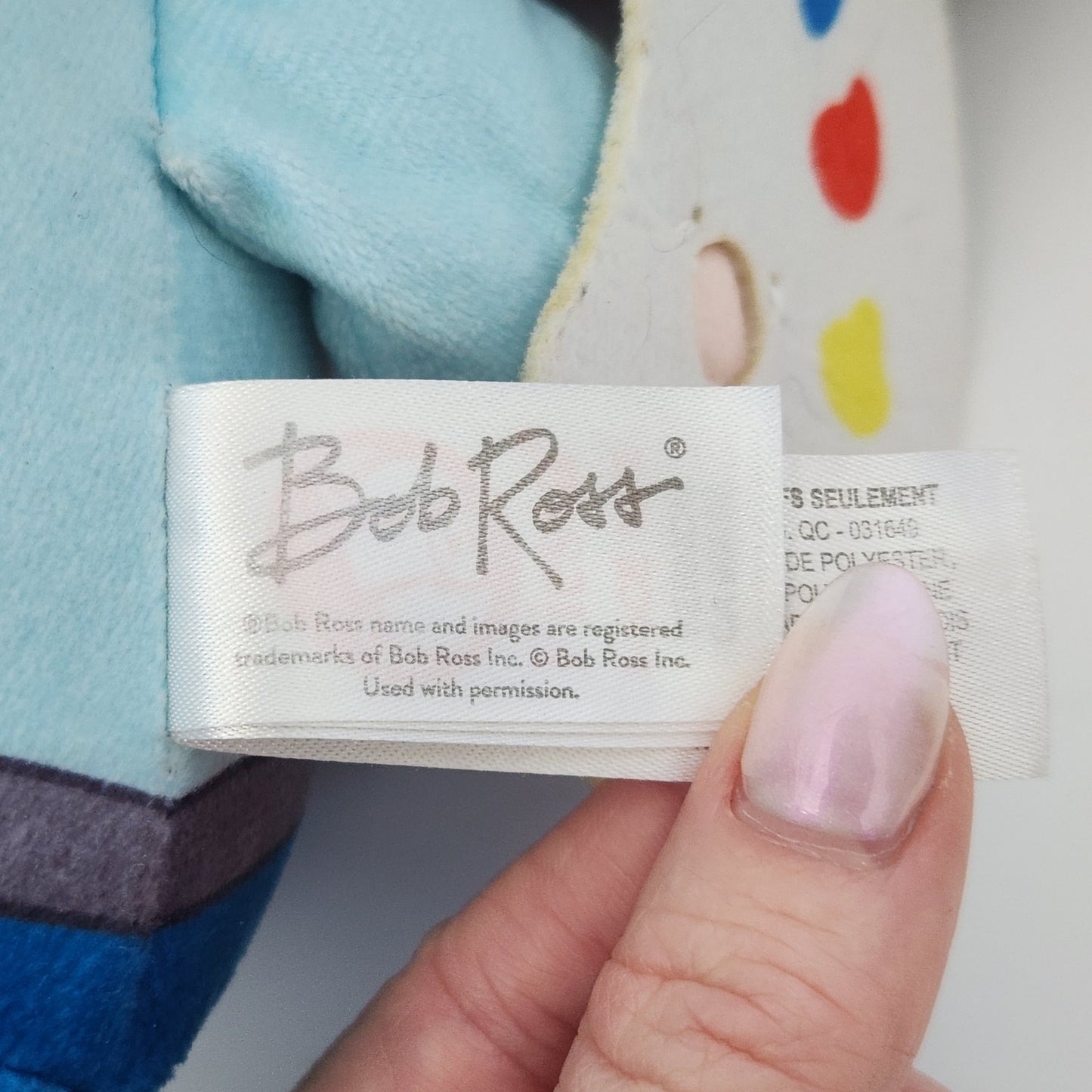 Bob Ross Big Head "Chill" Plush Doll – Fiesta Collectibles – Licensed Artist Toy