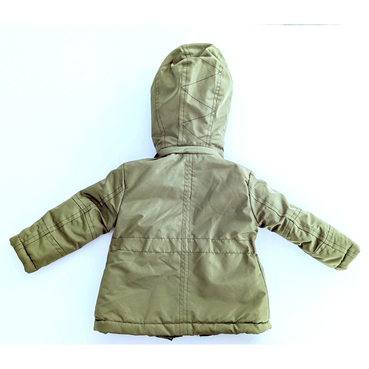 Urban Republic Baby Anorak Jacket | Parka Faux Fur Hooded Coat | Size 12M