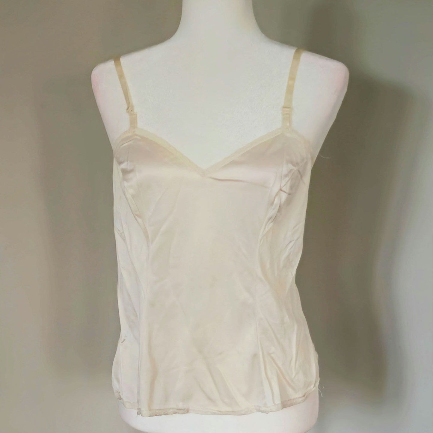 Vintage Vanity Fair Nylon Camisole – USA Made, Adjustable Straps