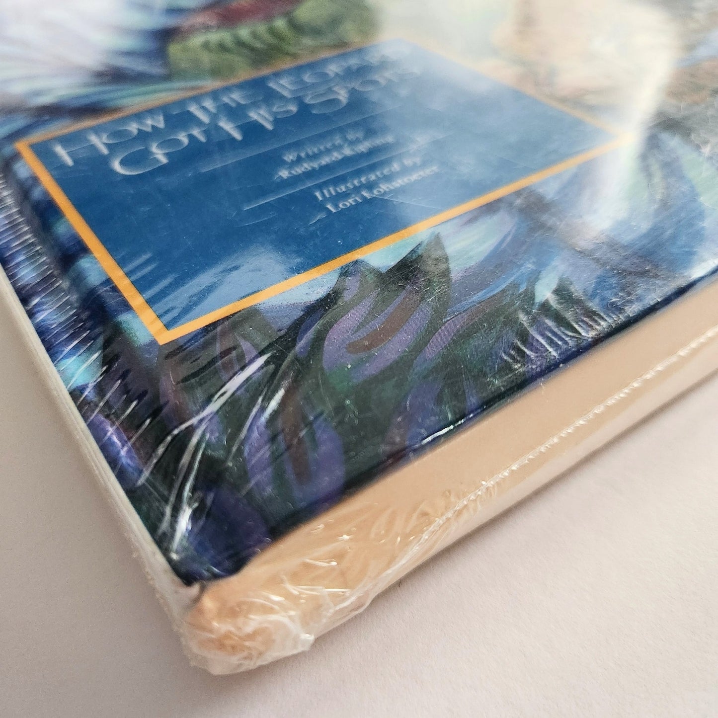 SEALED Rabbit Ears Vintage 80s Kids Book & Cassette How the Leopard Got His Spots Danny Glover