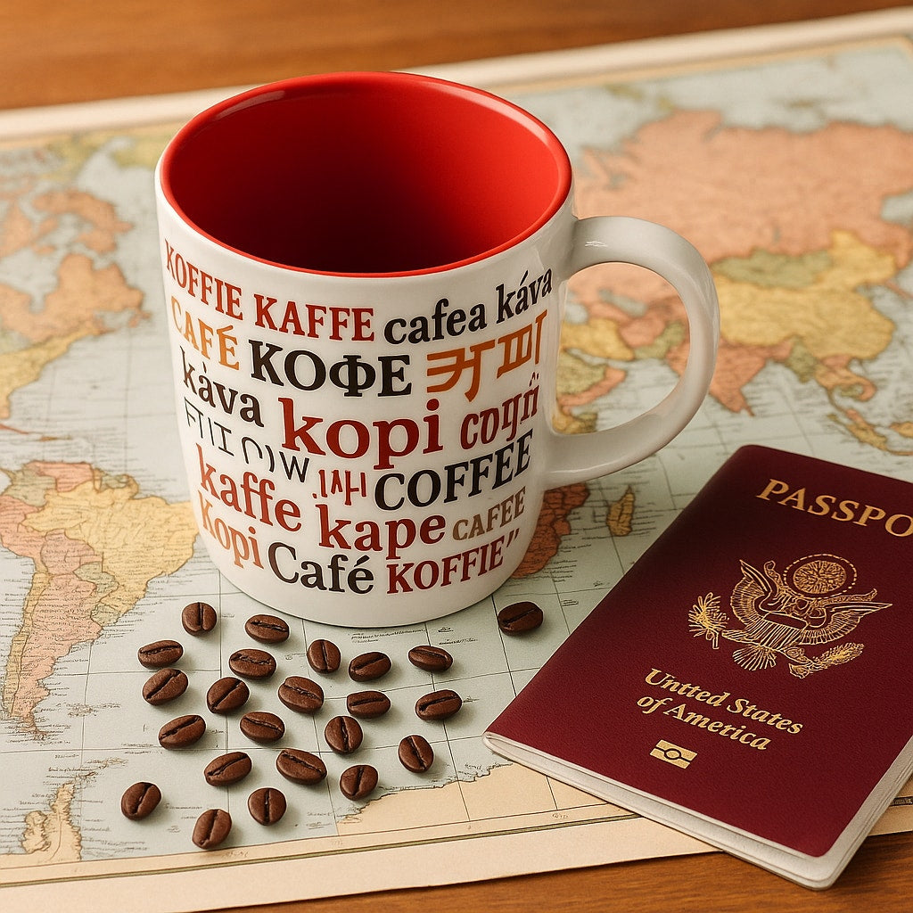 Starbucks Multilingual Mug “Coffee” Around the World International Languages | Home