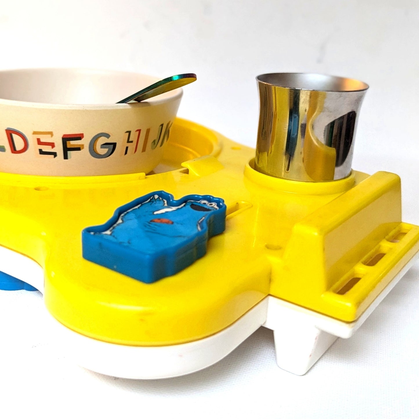 🧸 Vintage 1986 Sesame Street Reversible Activity Center & Food Tray by Muppets, Inc.