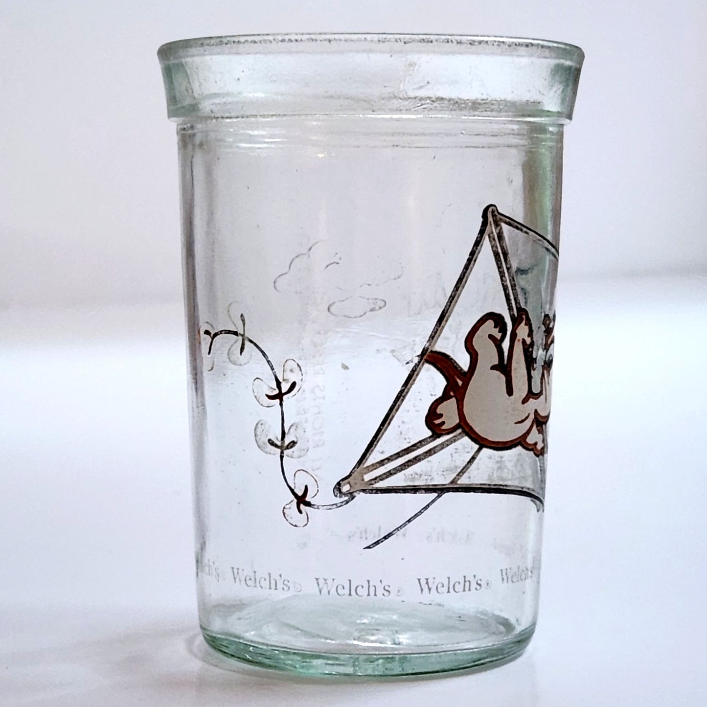 Vintage 1970s Welch’s Jelly Glass – Tom & Jerry Kids Cartoon Collectible – Retro Cup