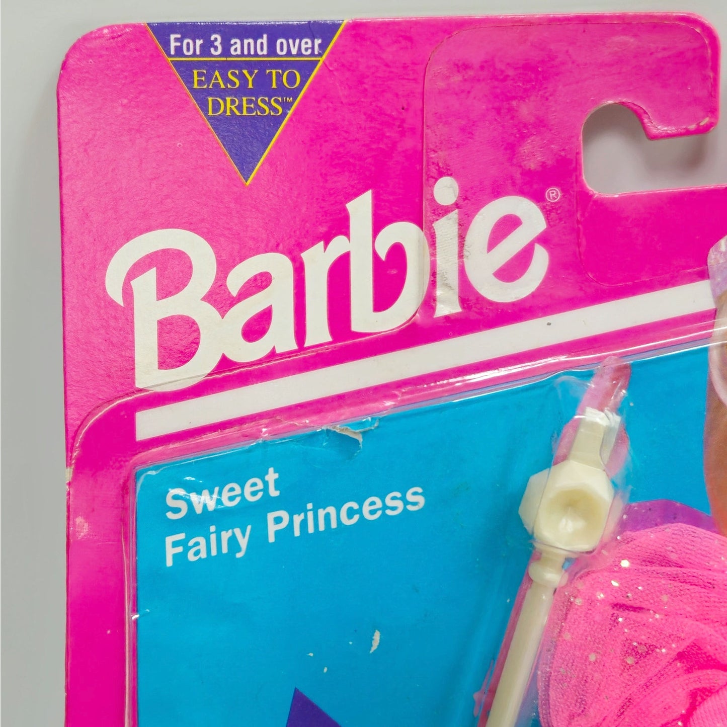 Vintage 1994 Barbie My First Fashions “Sweet Fairy Princess” Pink Dress NRFP