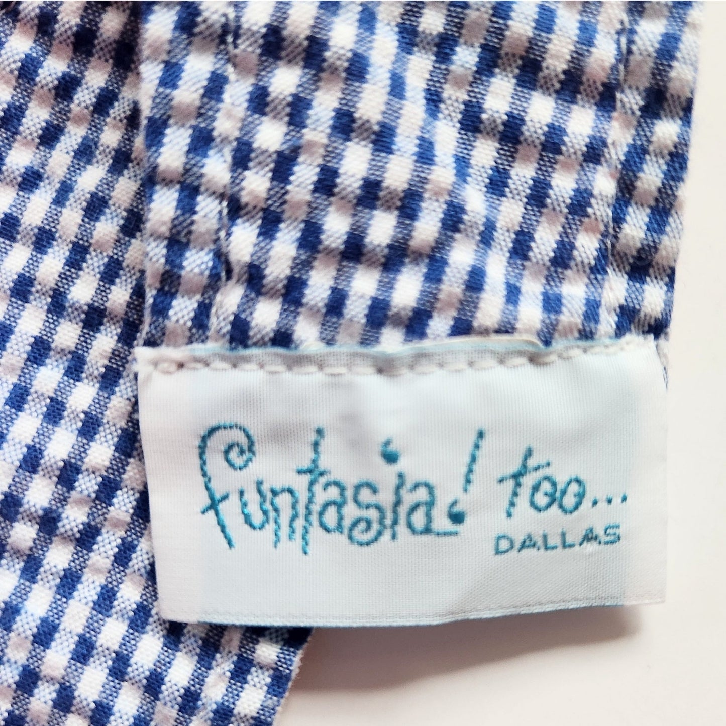 Funtasia! Too Dallas Vintage 90s Lawn Mower & American Flag Reversible Shortalls