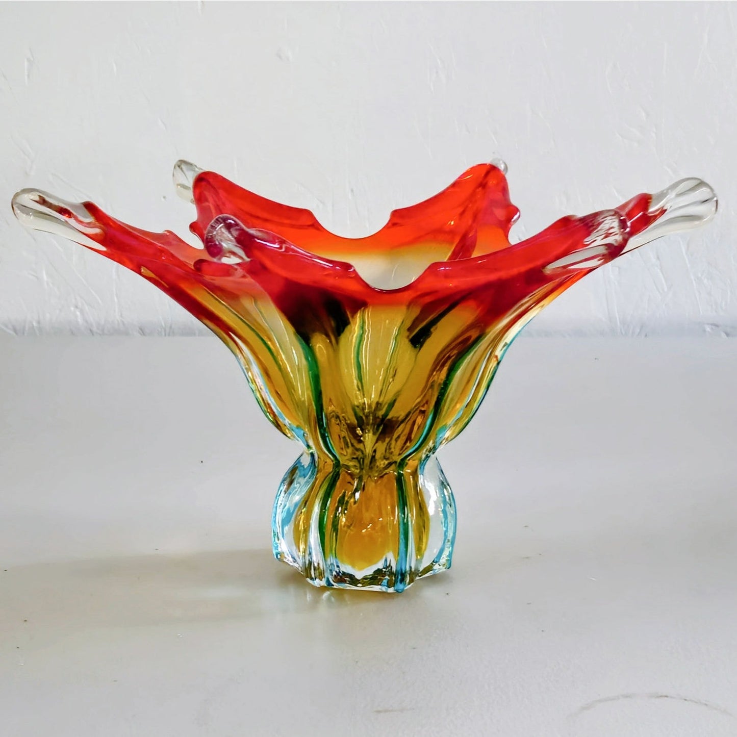 1960s Murano Glass Starfish Centerpiece Bowl