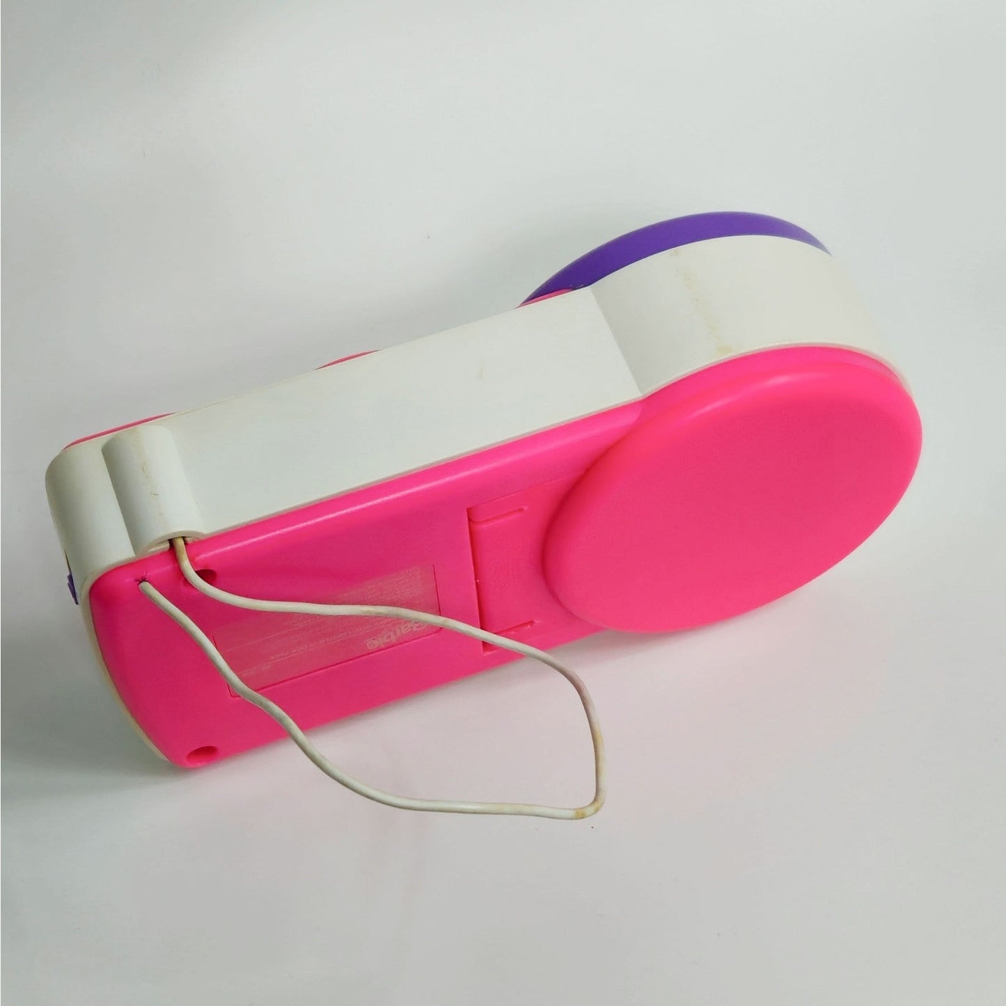 Vintage 1995 Barbie Clock Radio | Hot Pink / Purple Dopamine