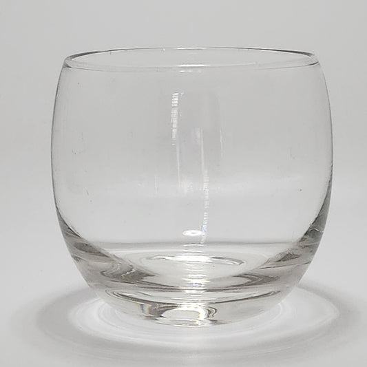 Vintage MCM Moser Culbuto Crystal Art Glass Whiskey Tumbler Barware - Home Decor