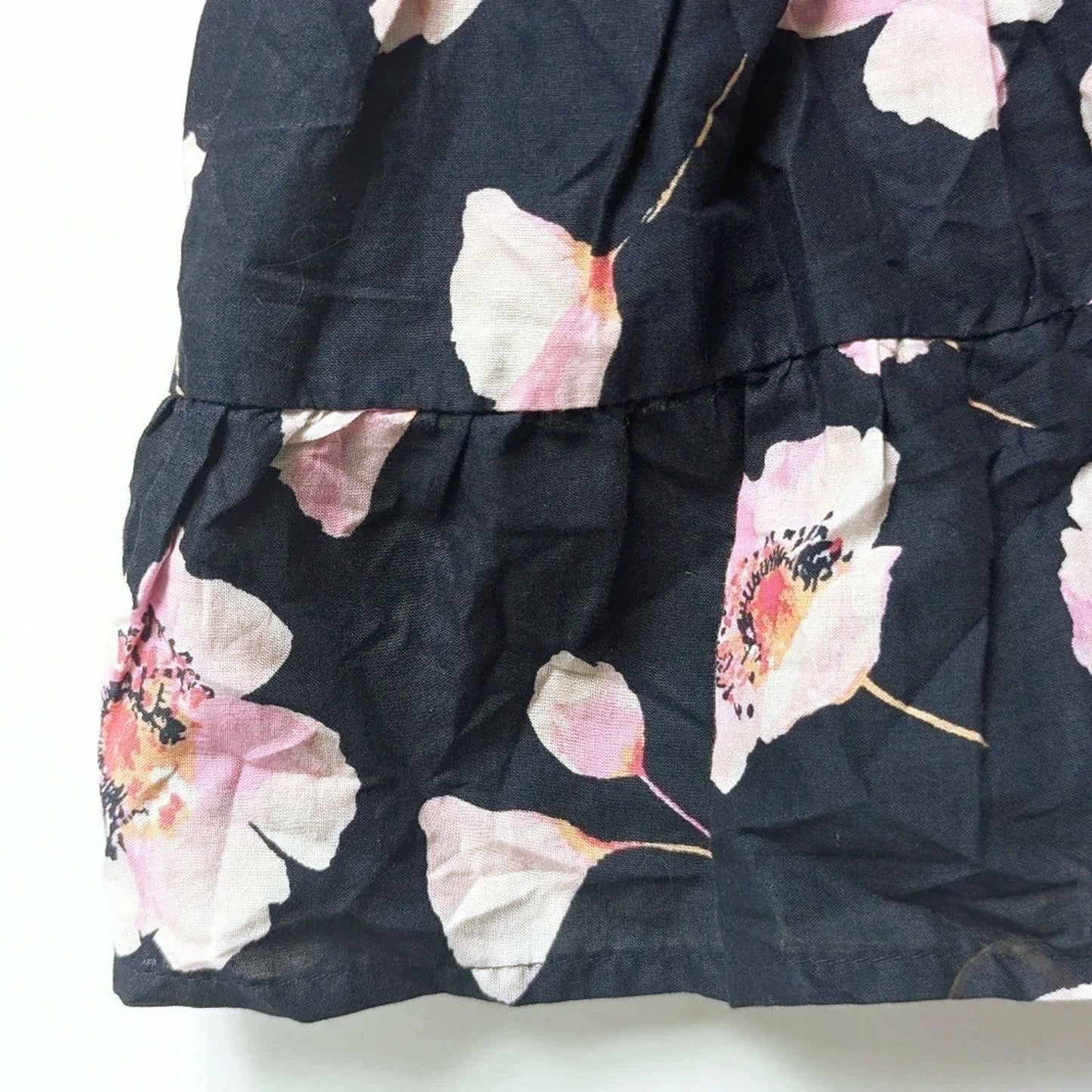 Janie and Jack Hannah Floral Smocked Sundress | Merchant Marine Navy Pink Floral | Toddler Girls Size 2T