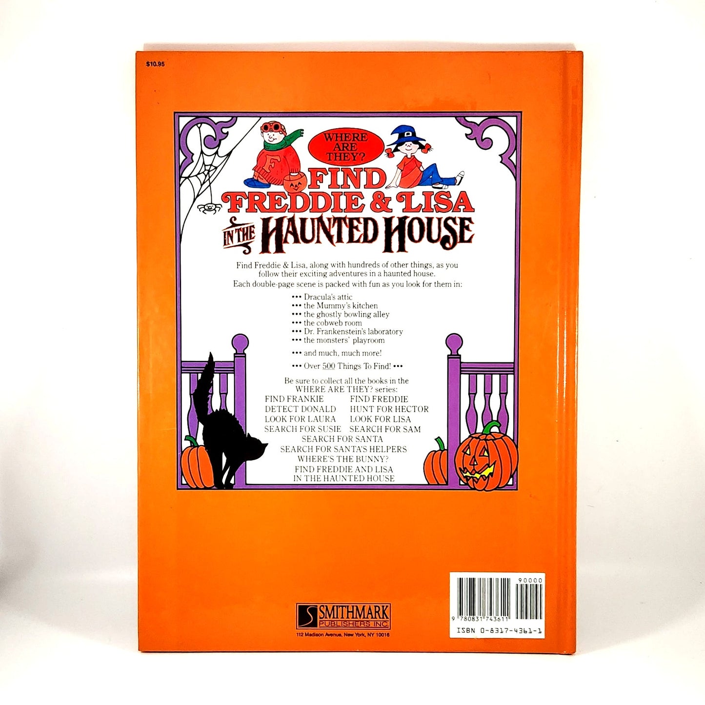 Find Freddie & Lisa in the Haunted House | 1991 Where Are They? Halloween Book