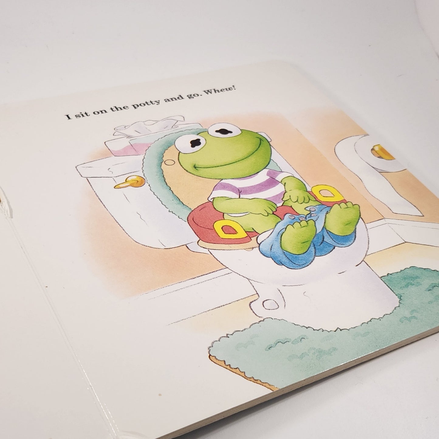 Muppet Babies: I Can Go Potty with Baby Kermit the Frog | 1997 Jim Henson Little Golden Book