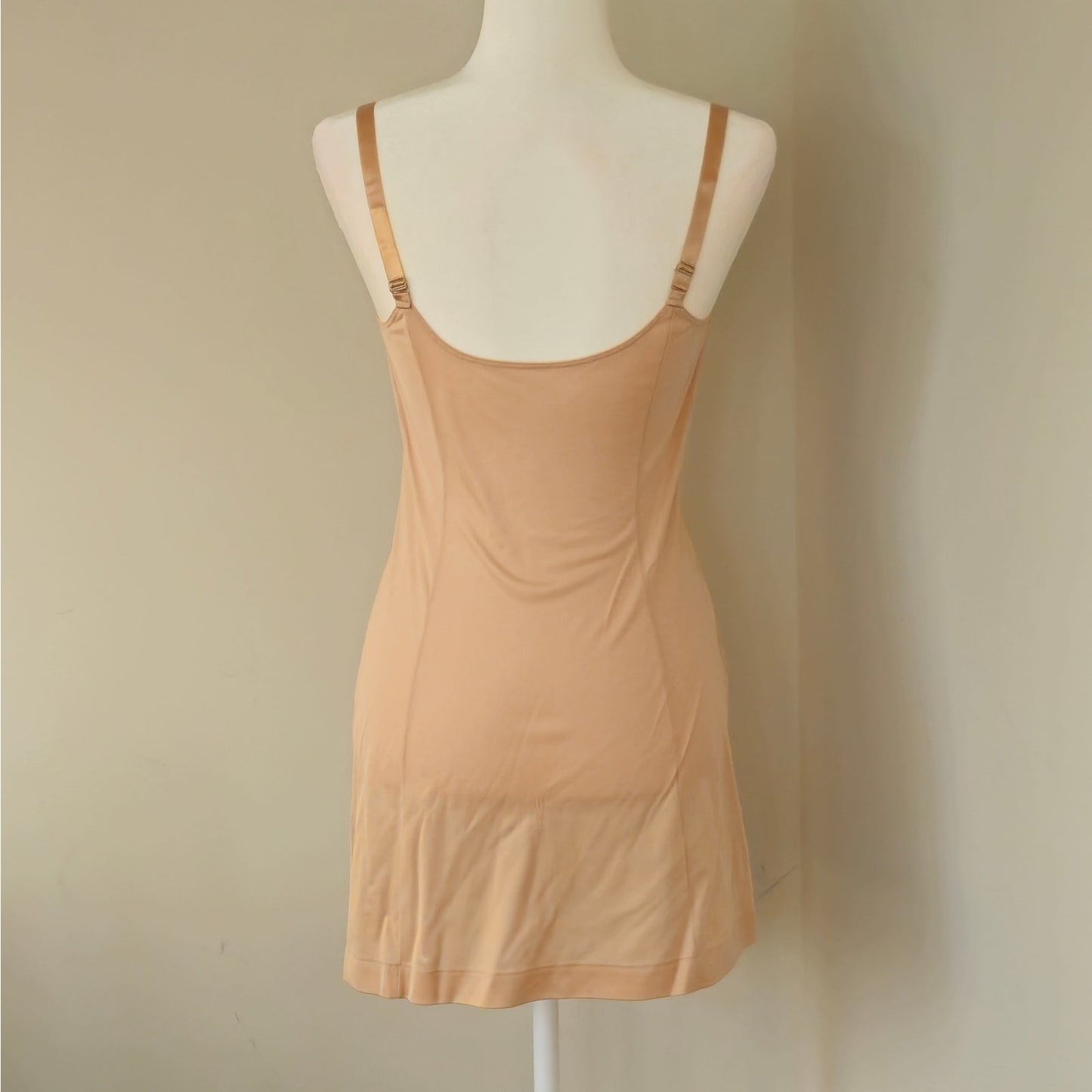 Vintage Vanity Fair Peach Nylon Slip Dress | 1960s/70s | Women's S / 32