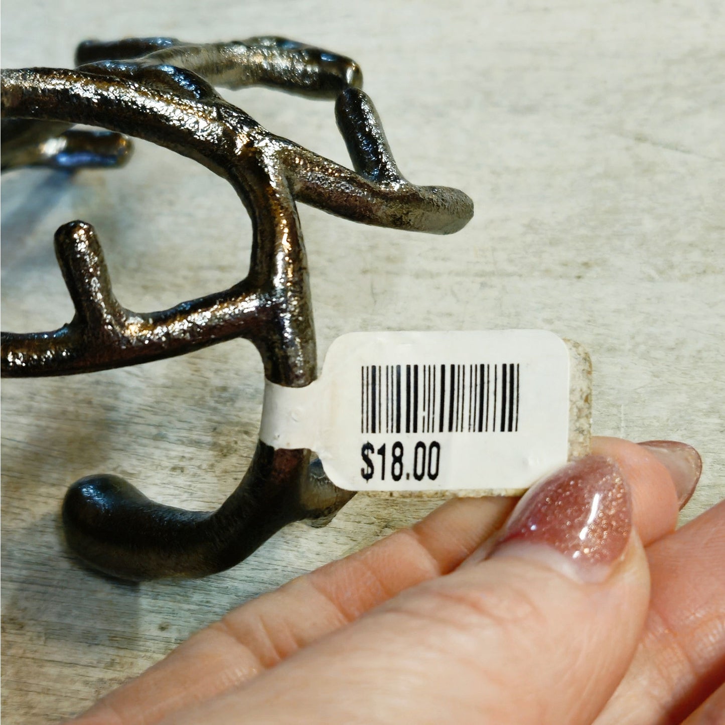 Anthropologie Coral Branch Wall Hook