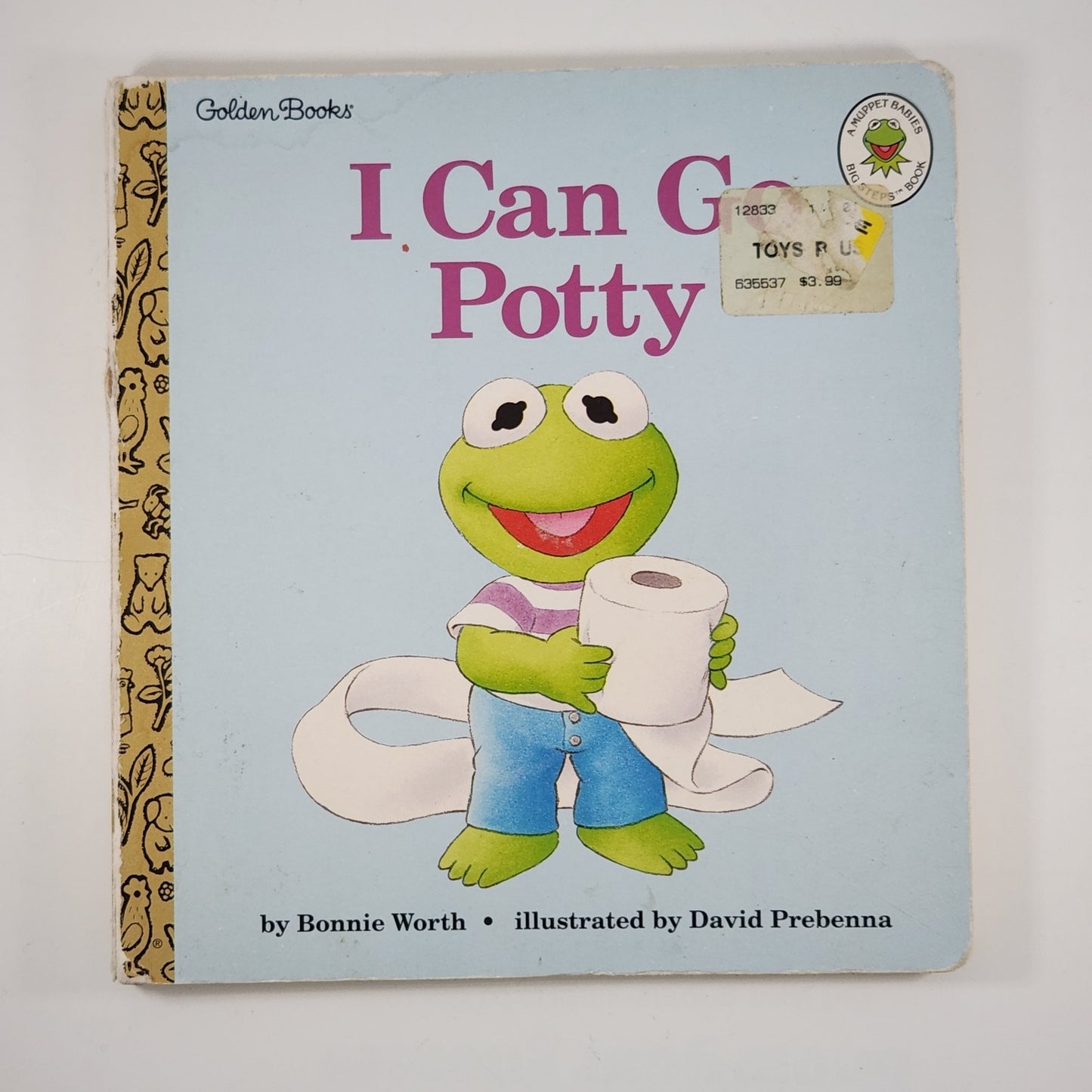 Muppet Babies: I Can Go Potty with Baby Kermit the Frog | 1997 Jim Henson Little Golden Book