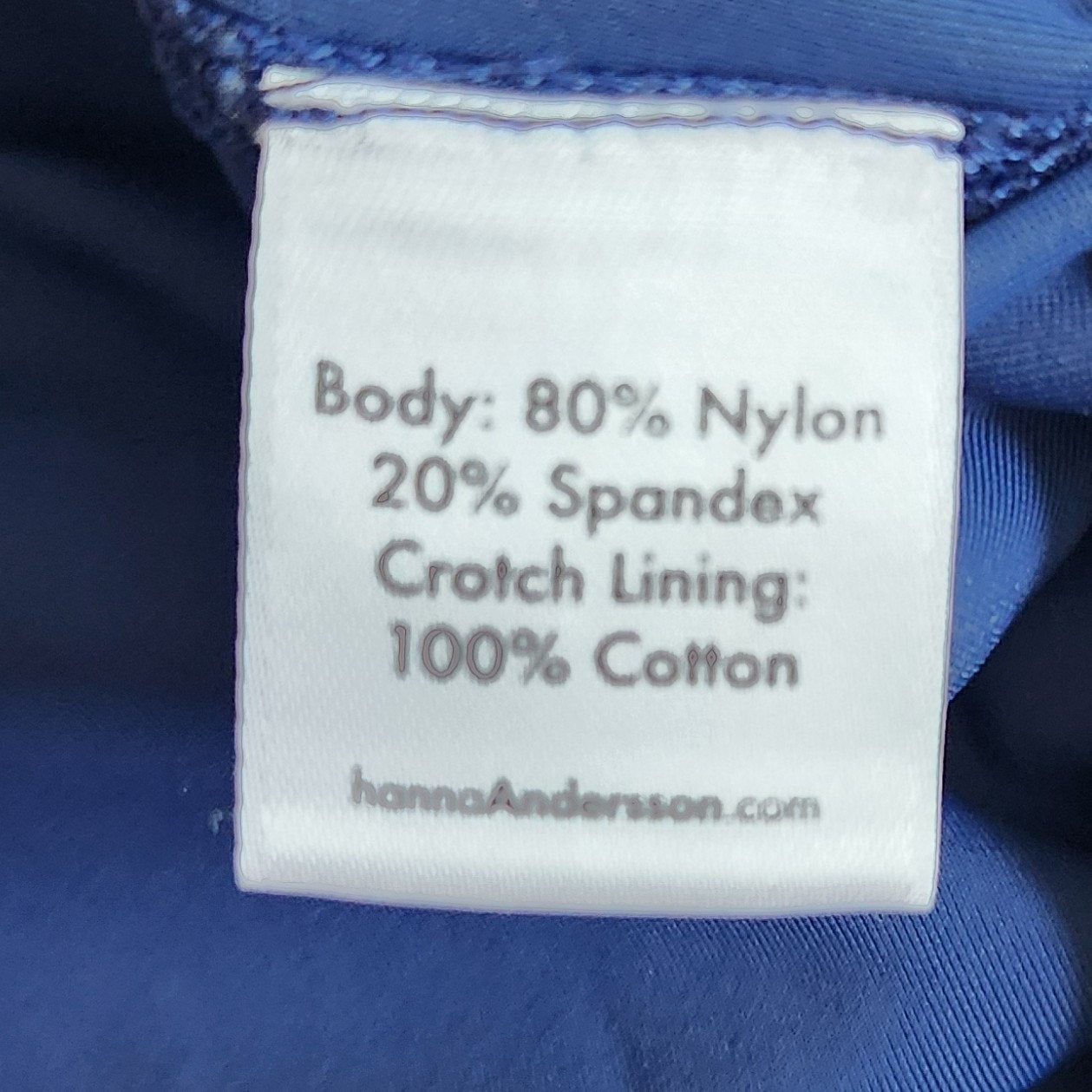 Hanna Andersson Navy Sunblock Swimmy Rash Guard Suit Size 18-24 Months | 80 cm