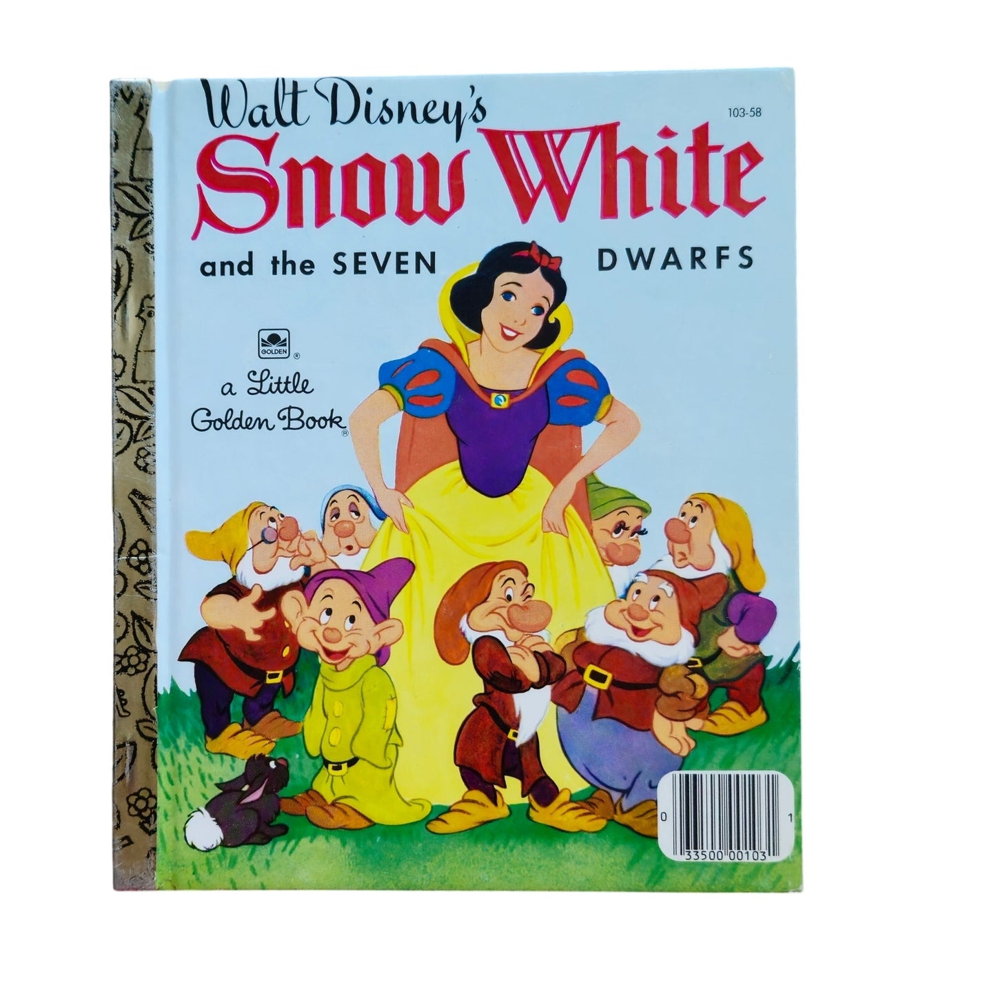 Vintage Dundee Disney Snow White Crib Quilt & Sheet Set (1980s, USA)