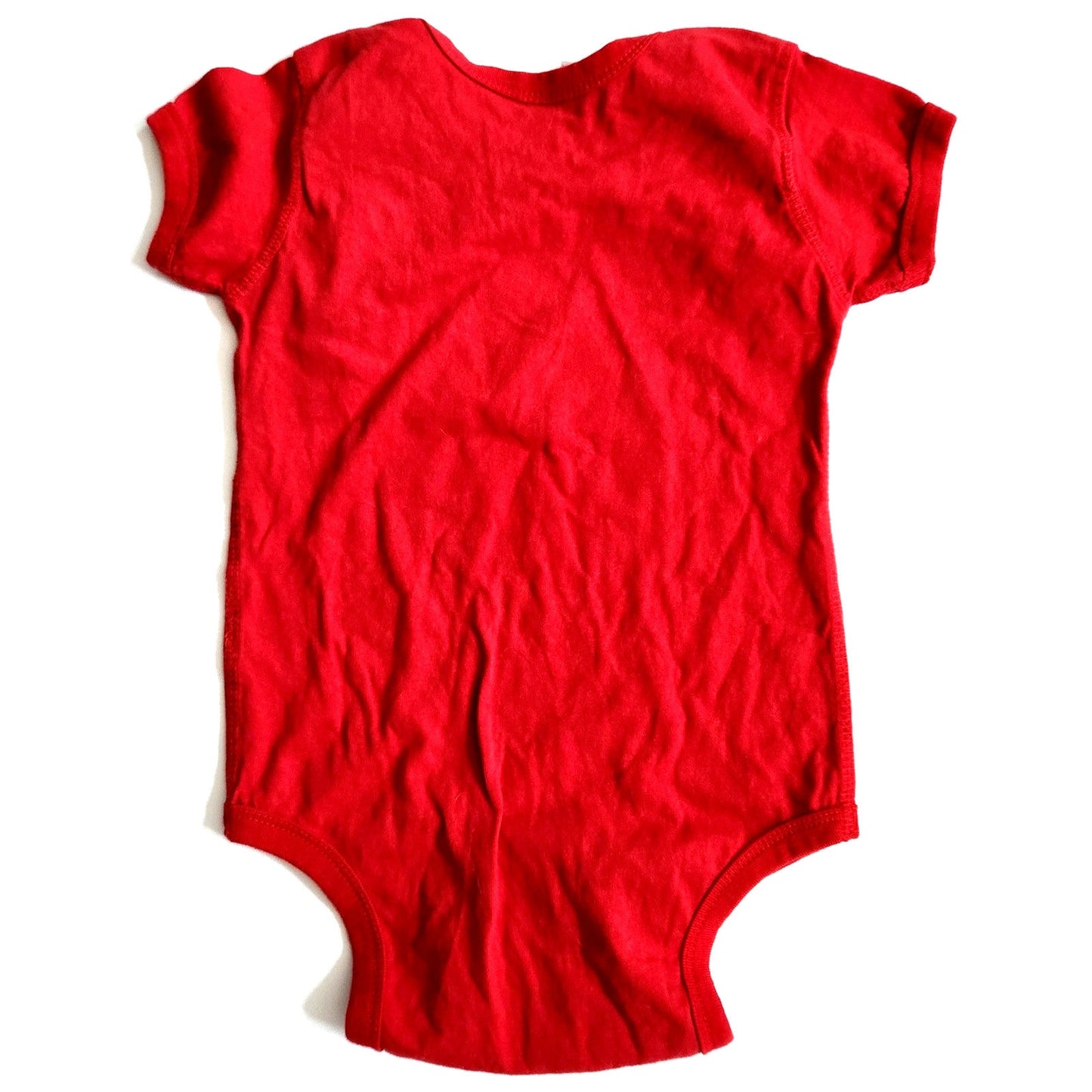 Rabbit Skins Baby Bodysuit | NASA Starfleet Academy Graphic | Red | Size 24 M