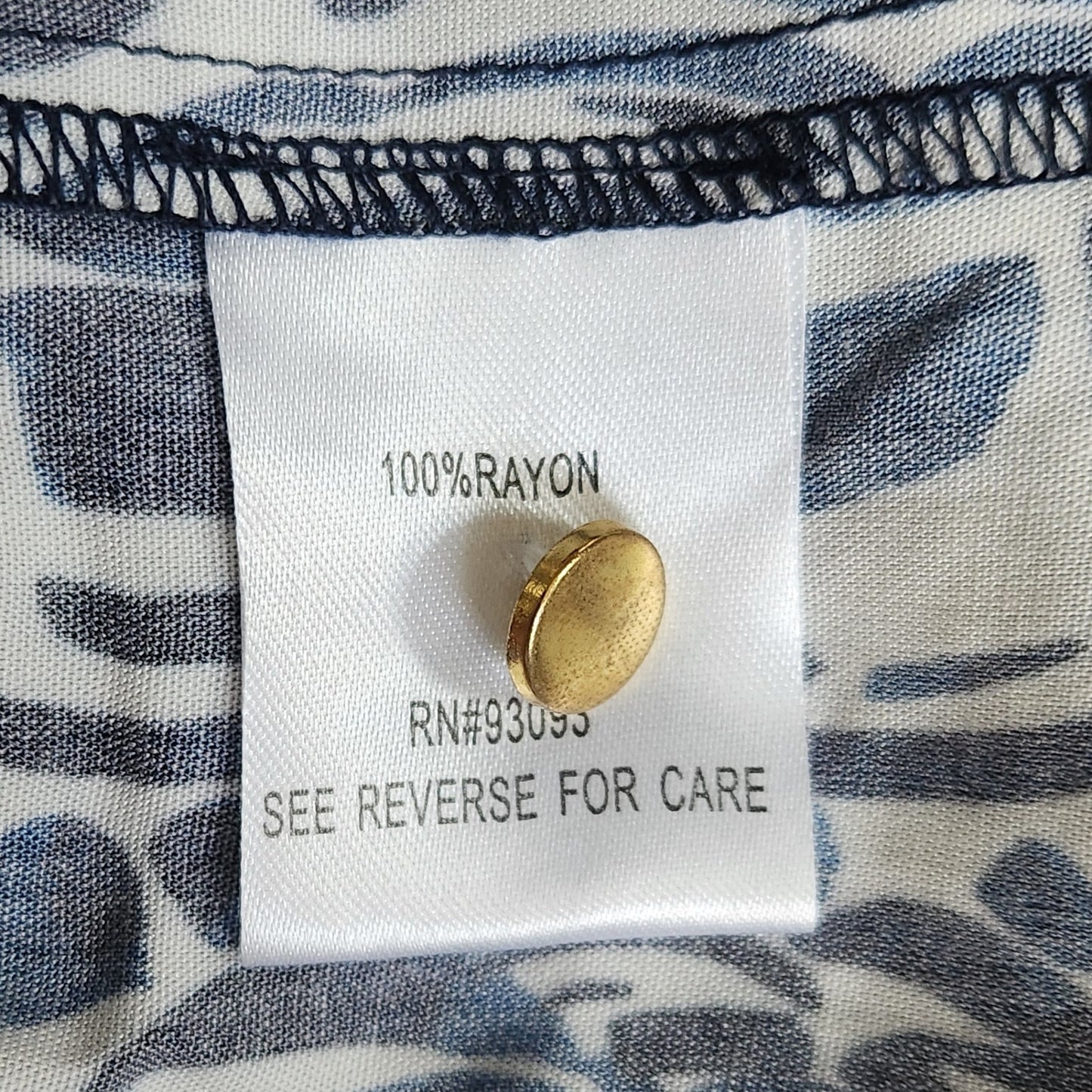 Tyler Böe Women's Blue & White Seashell Print Rachel Maxi Dress Size Small