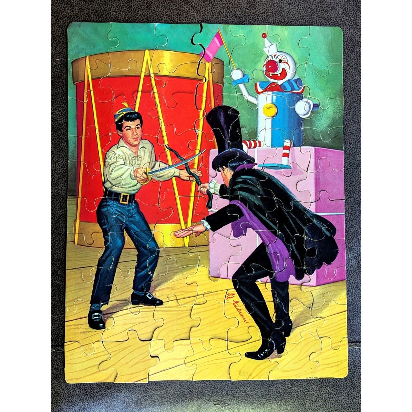 Walt Disney Babes in Toyland Collectible Jigsaw Puzzle – 1961 Disneyana Treasure | Kids Home Decor