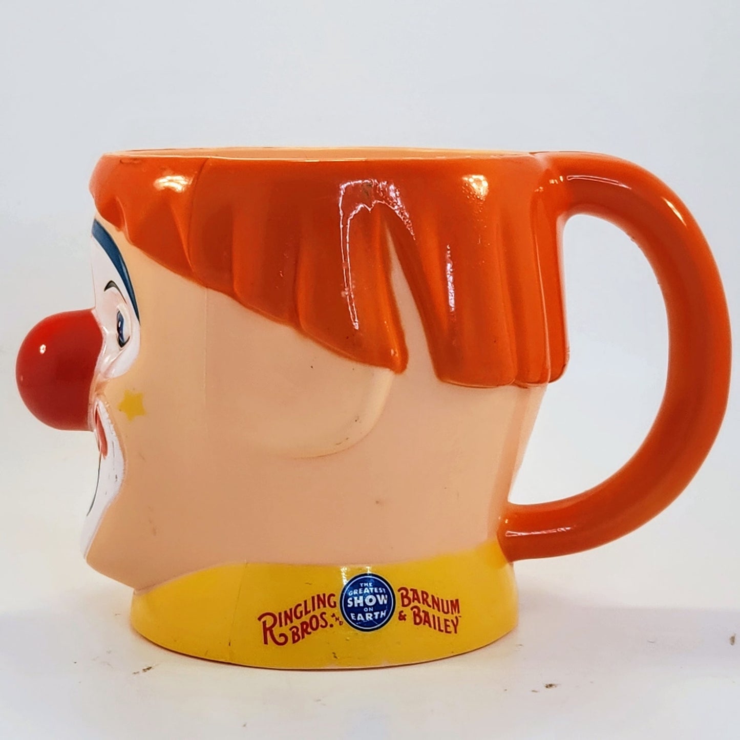 Circus Clown & Elephant Plastic Flip Top Souvenir Cups