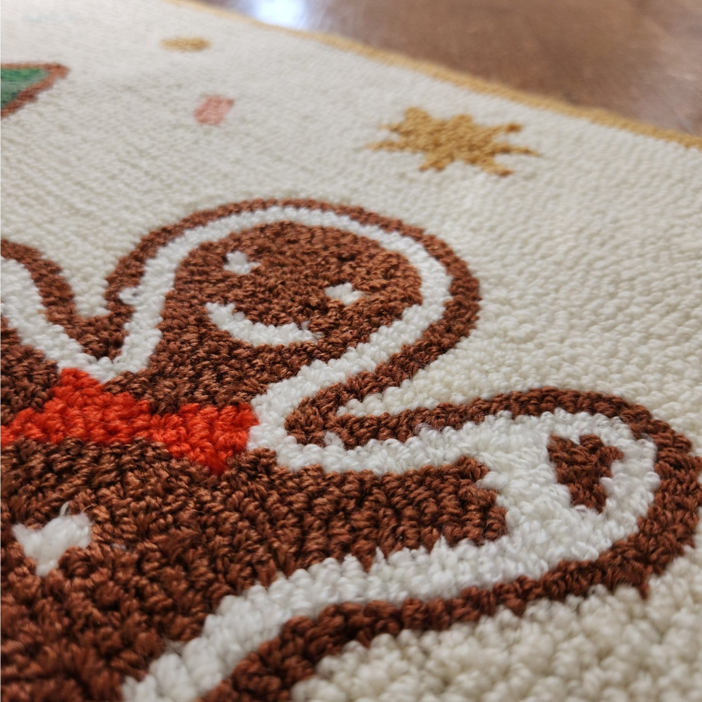Gingerbread Cookie Holiday Rug | Limited Collector Edition | 2′×3′ (NWT)