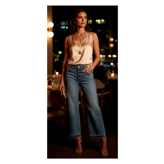 Boden Women’s High-Rise Straight-Leg Jeans | Light Wash Denim | Size 8R US / 12R UK