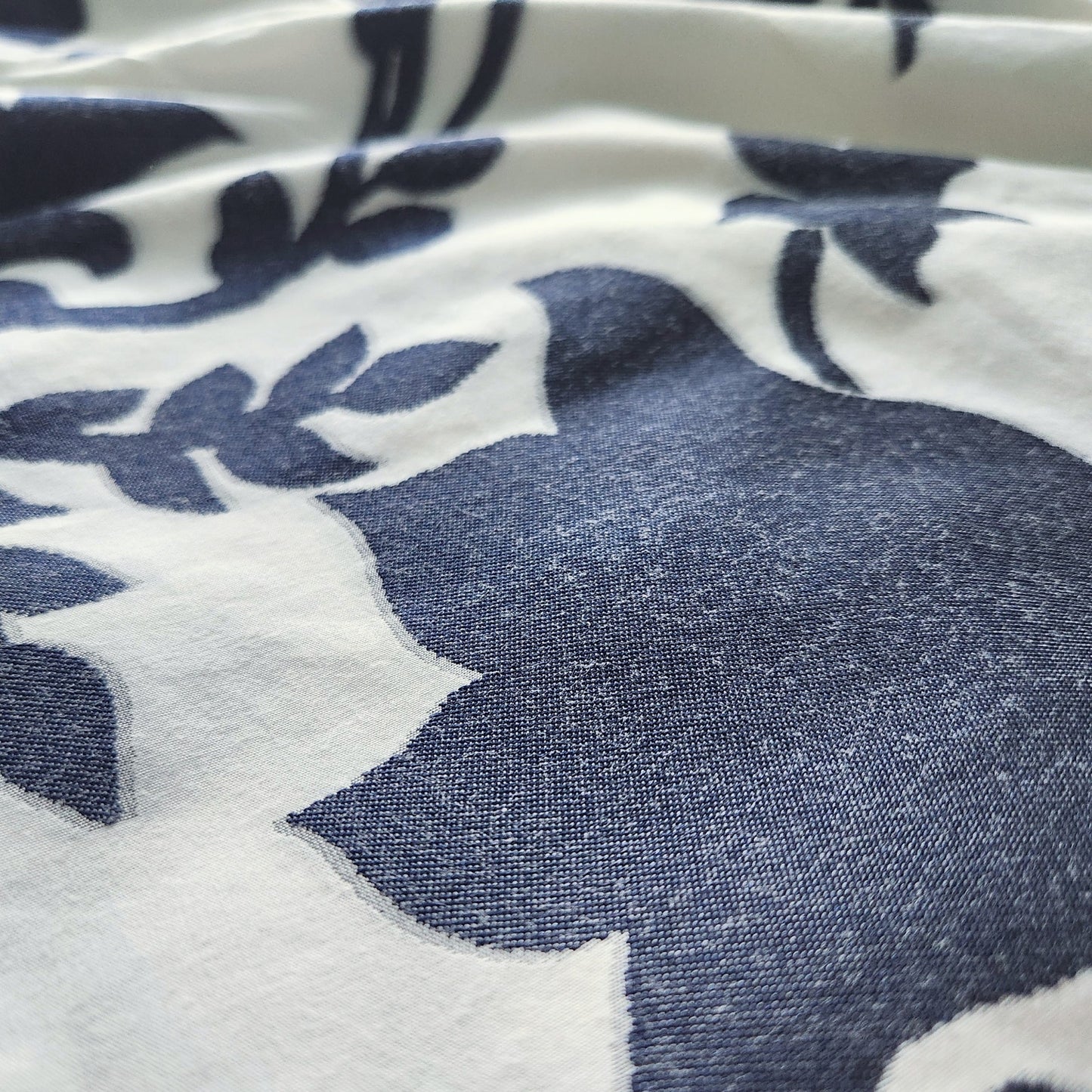 Milly Women's Floral Dakota Jacquard Dress In Navy Size 4