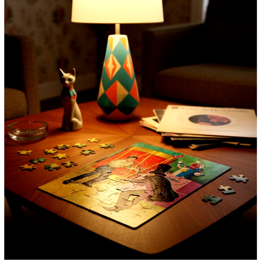 Walt Disney Babes in Toyland Collectible Jigsaw Puzzle – 1961 Disneyana Treasure | Kids Home Decor