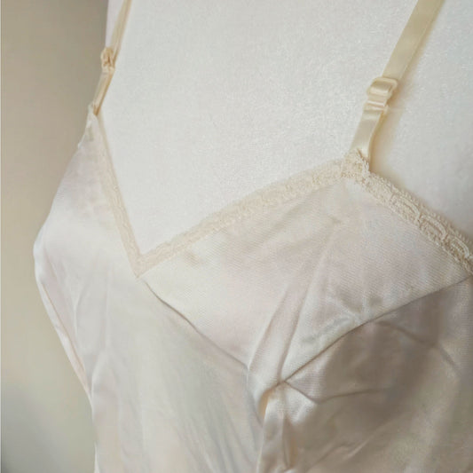 Vintage Vanity Fair Nylon Camisole – USA Made, Adjustable Straps