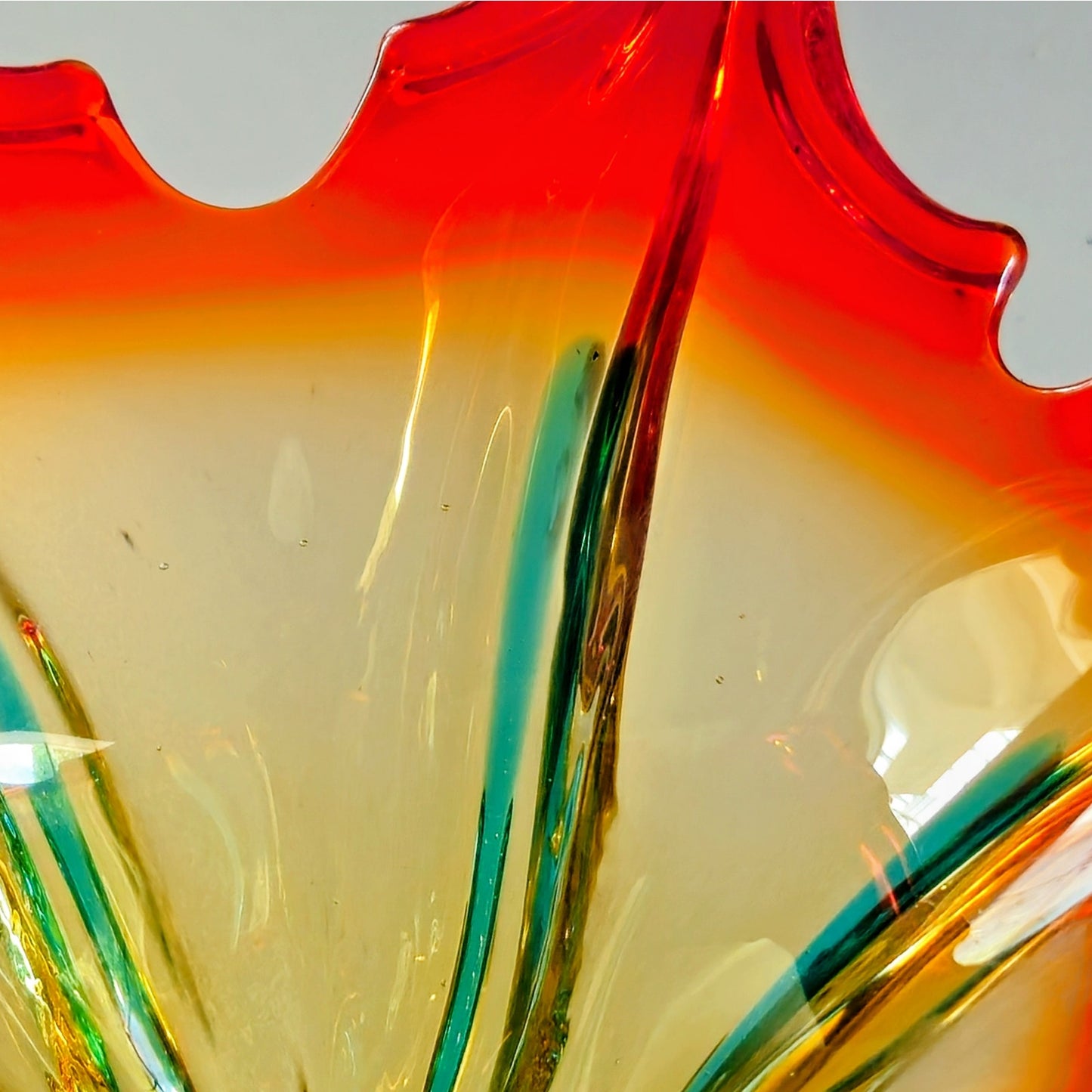 1960s Murano Glass Starfish Centerpiece Bowl