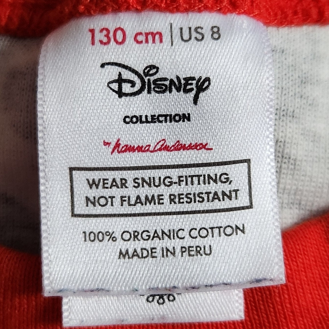 Disney's The Nightmare Before Christmas Halloween Fair Isle Long John Pajamas | Kids Size 8