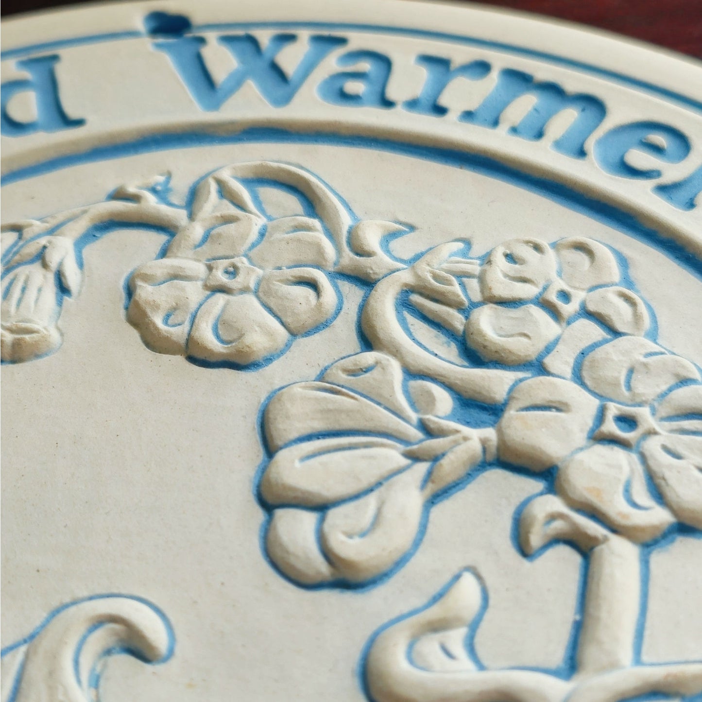 1989 Handmade Stoneware Bread Warmer