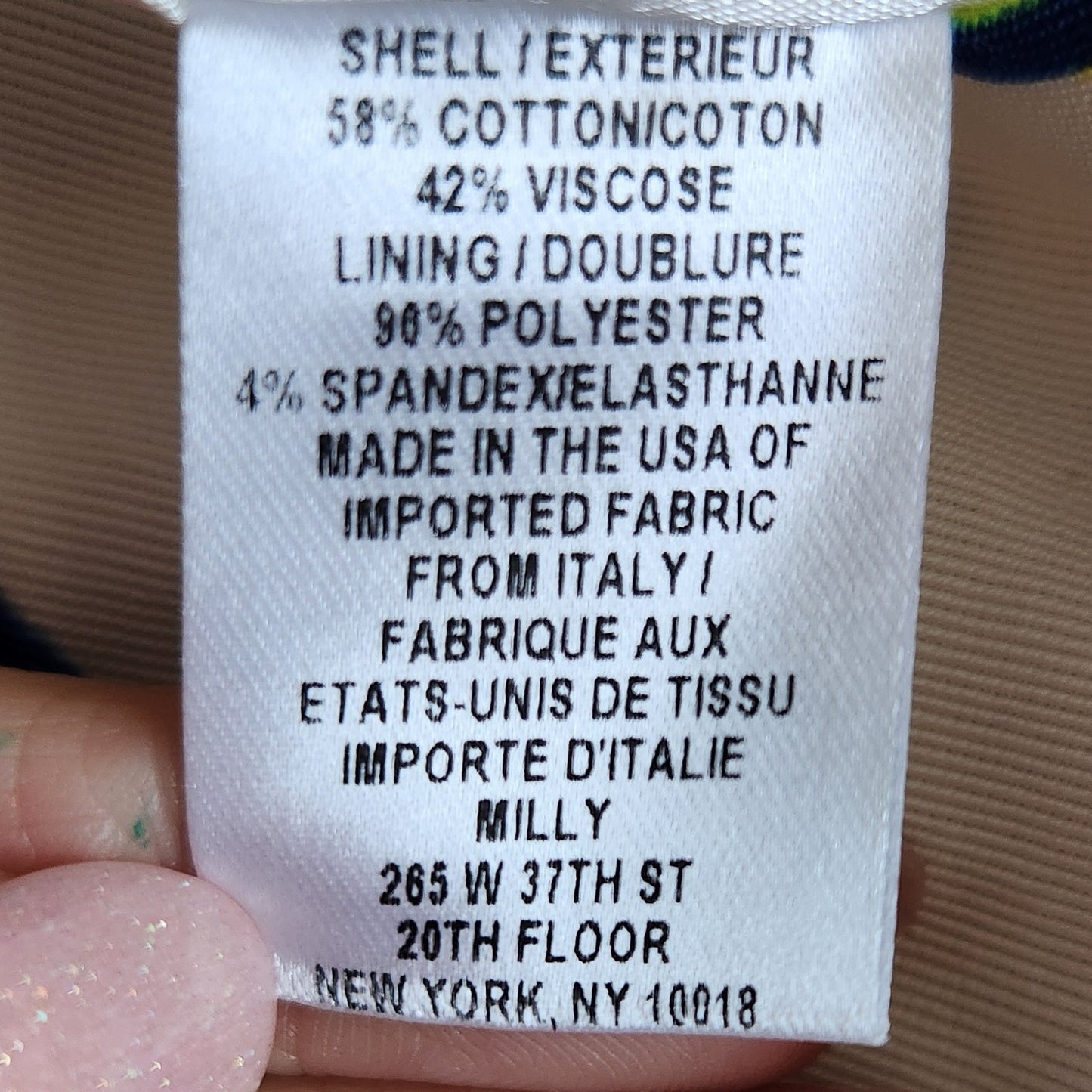 Milly Minis Girls Art Floral Two Piece Set | Sleeveless Crop Top & Skirt | Size 4