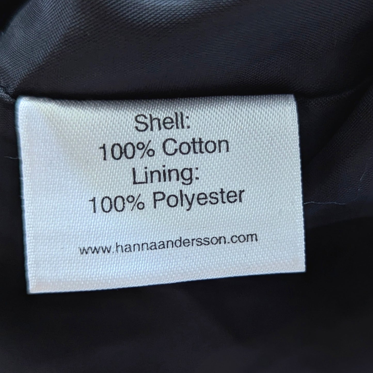 Hanna Andersson Girls Blue Velvet Jumper Dress | Size 130 (6-7) Black Ribbon Floral Detail