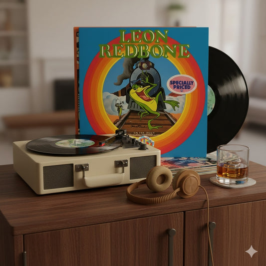 Leon Redbone “On the Track” Vinyl Record LP 1975 | Warner Bros BS 2888 | Jazz Blues Tin Pan Alley | Frog Cover Art | Vintage Vinyl Album | Home Media