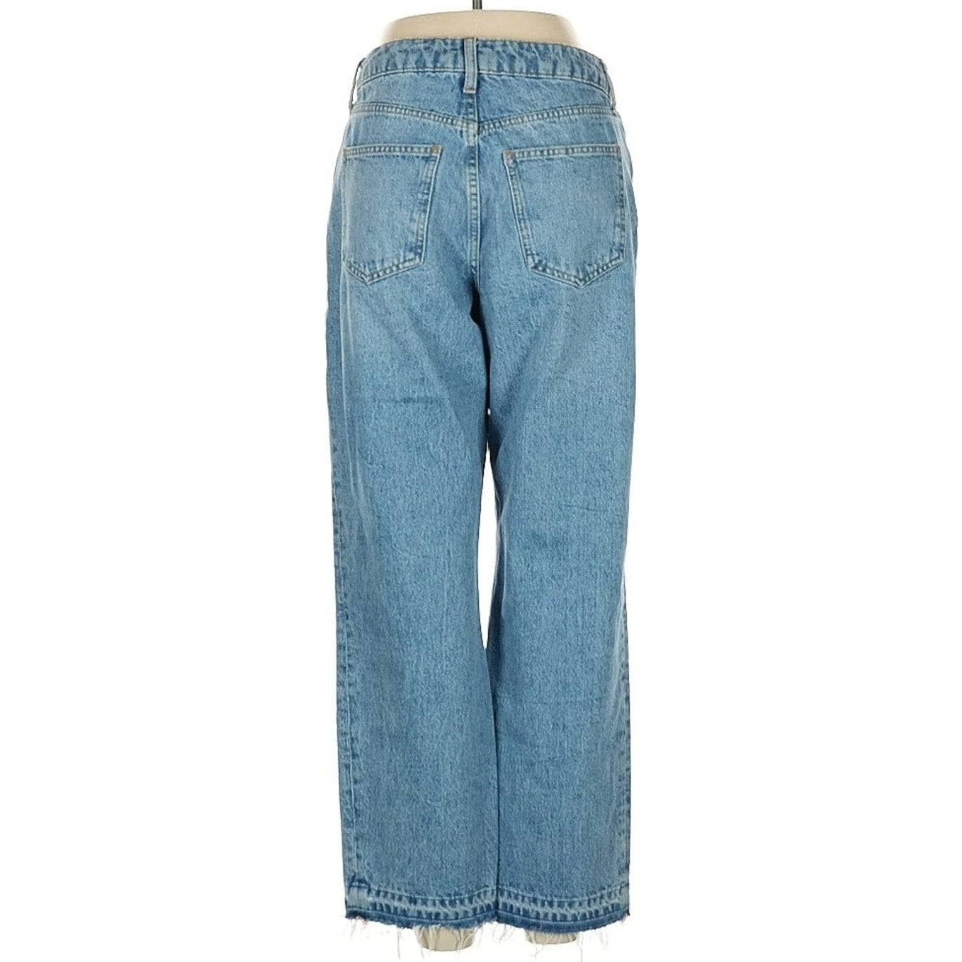 Boden Women’s High-Rise Straight-Leg Jeans | Light Wash Denim | Size 8R US / 12R UK