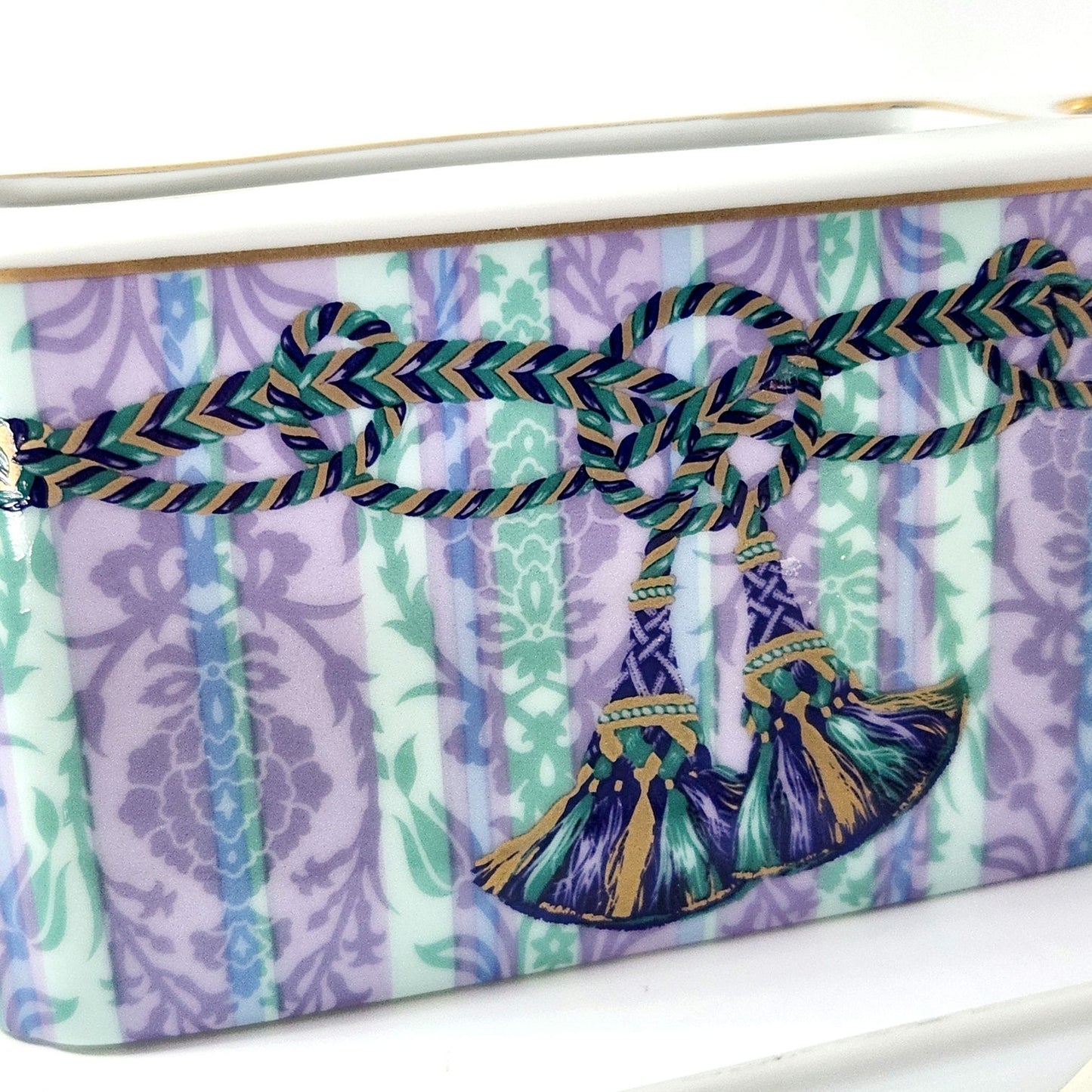 1990s Neiman Marcus Desk Set Pen & Note Holder w/ Tray
