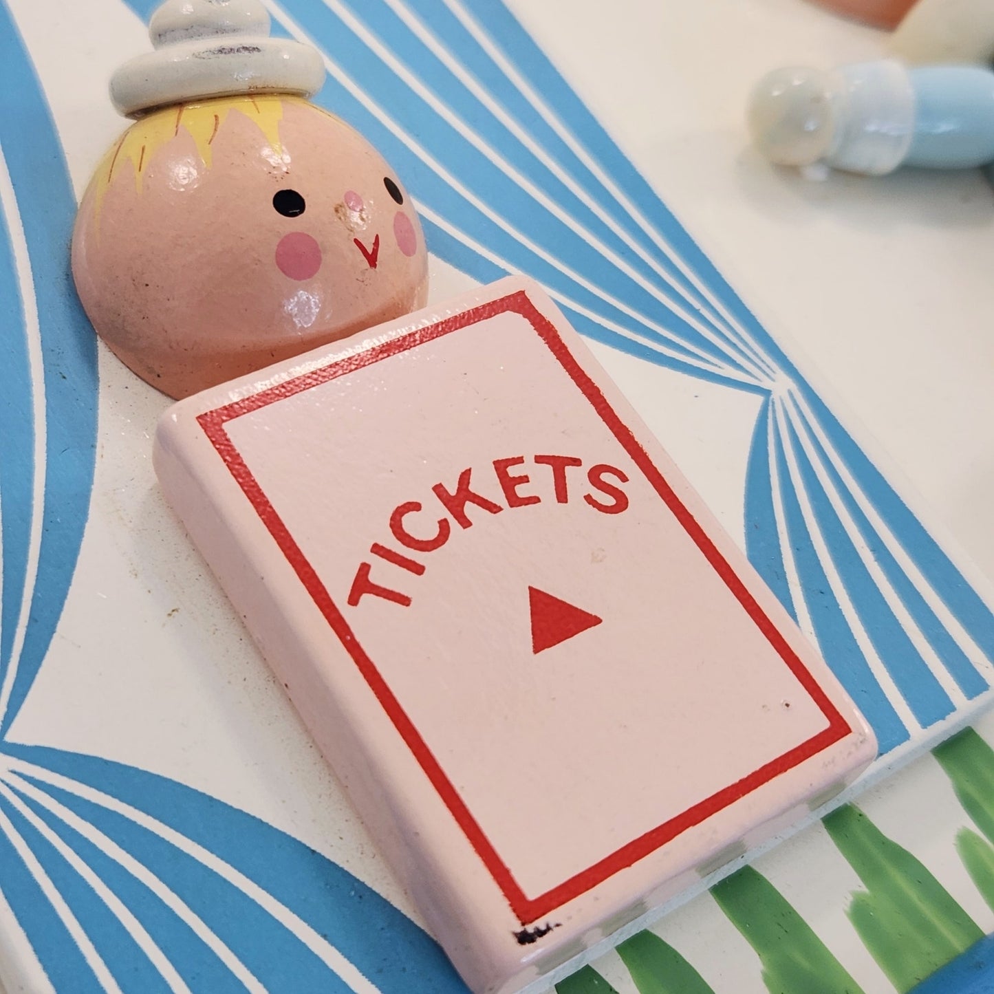 IRMI Originals Vintage 1950s Carnival Circus Clowns Wooden Nursery Wall Art | Home & Kids