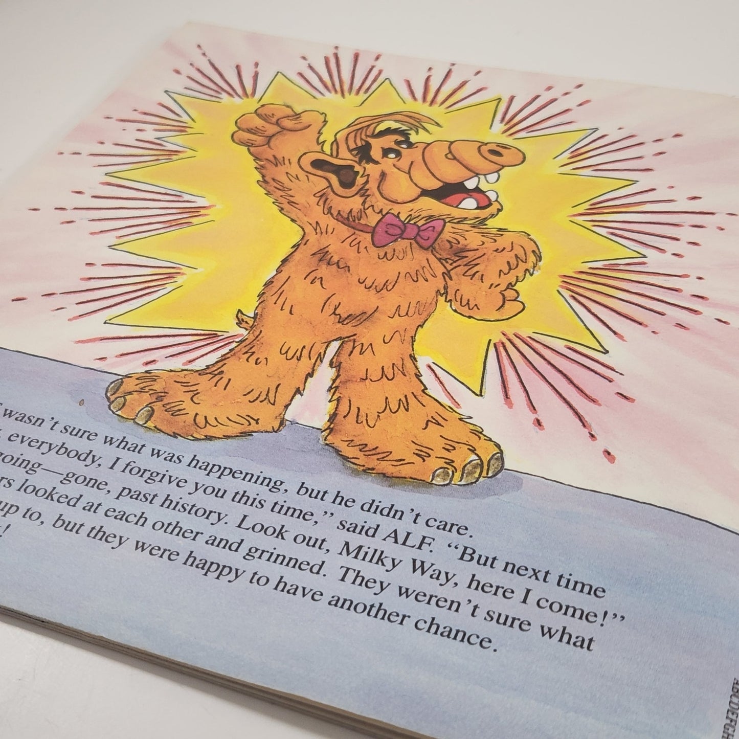 Vintage 1987 ALF Book – Mission to Mars – Checkerboard Press | 1980s Nostalgia