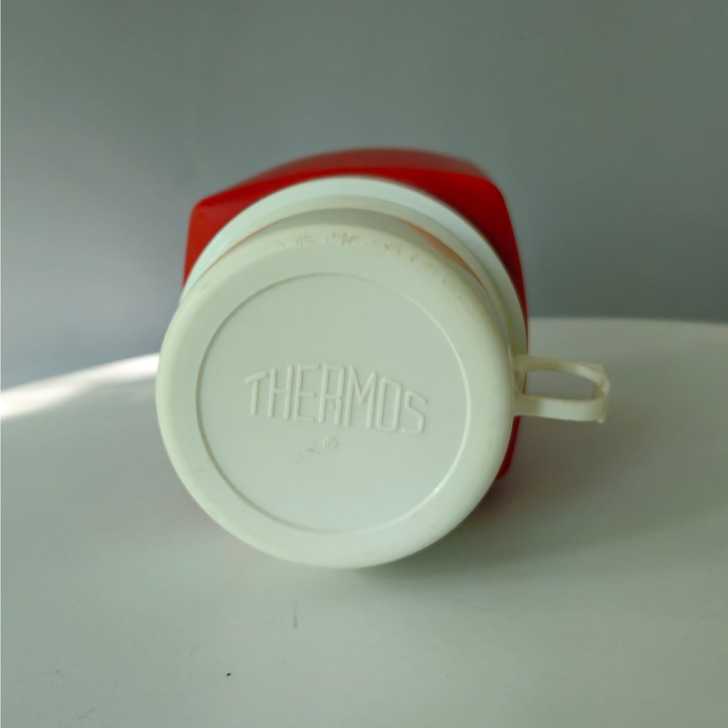Vintage Snoopy King-Seeley Thermos | Red Plastic 8 oz | Mid Century 1950s Peanuts