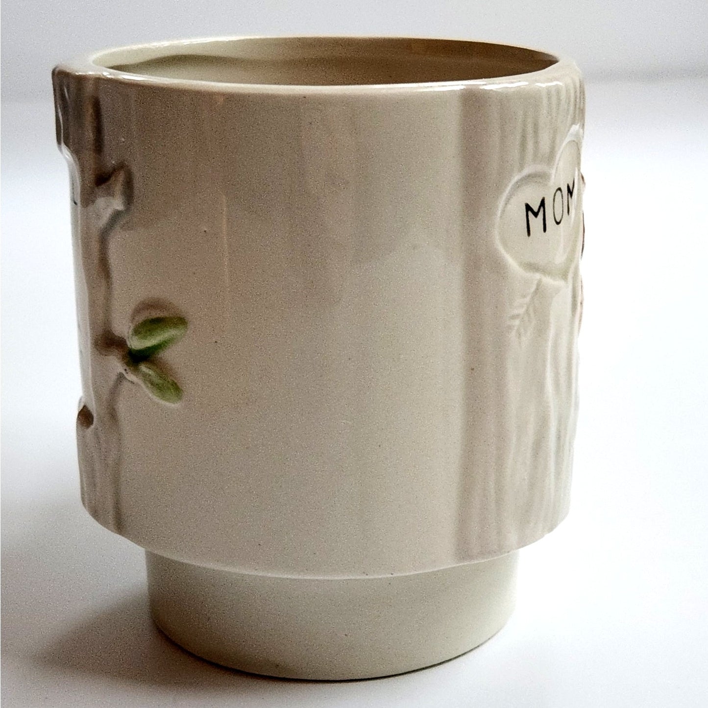 1970s 3D Owl Mom Mug and “We All Have Our Ups & Downs”