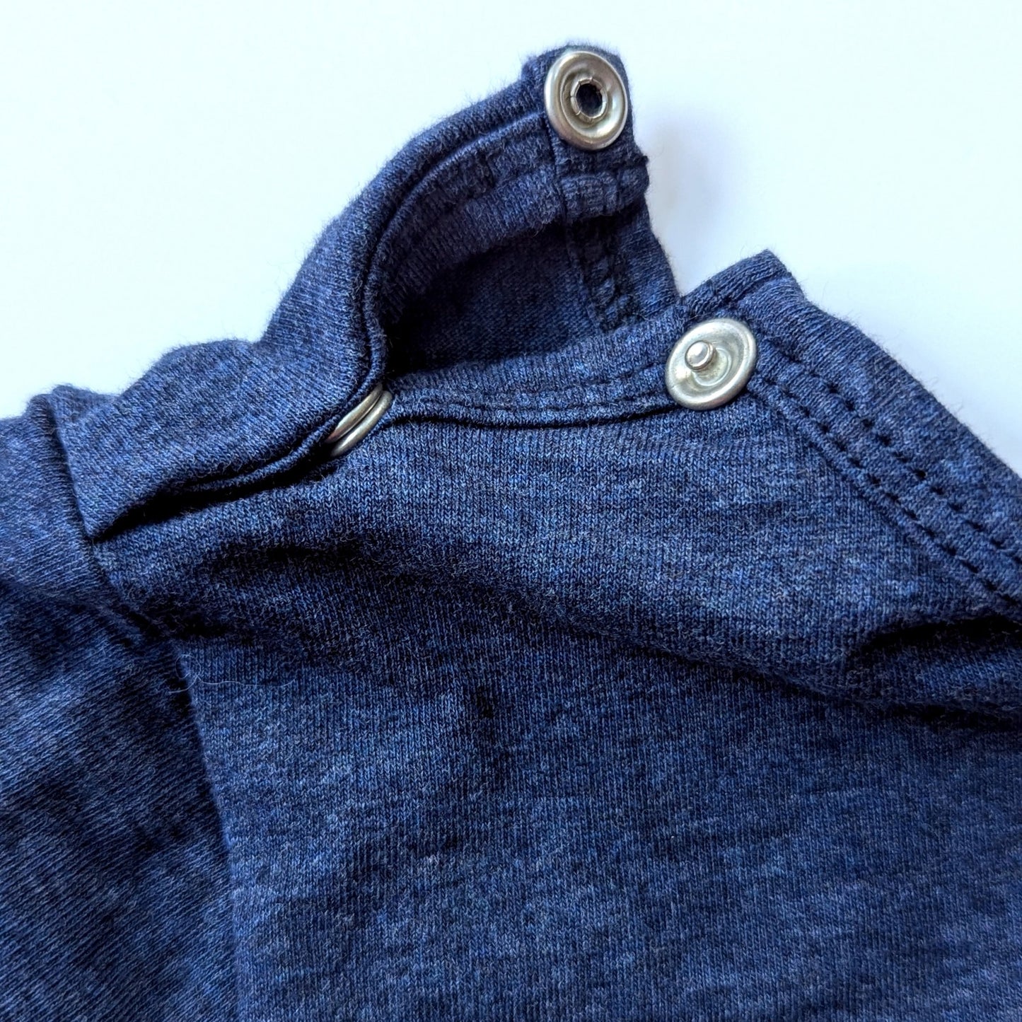 Tooby Doo Party Play Dress Blue Stripes Dress Silver Sparkle Belt Size 18-24 mos