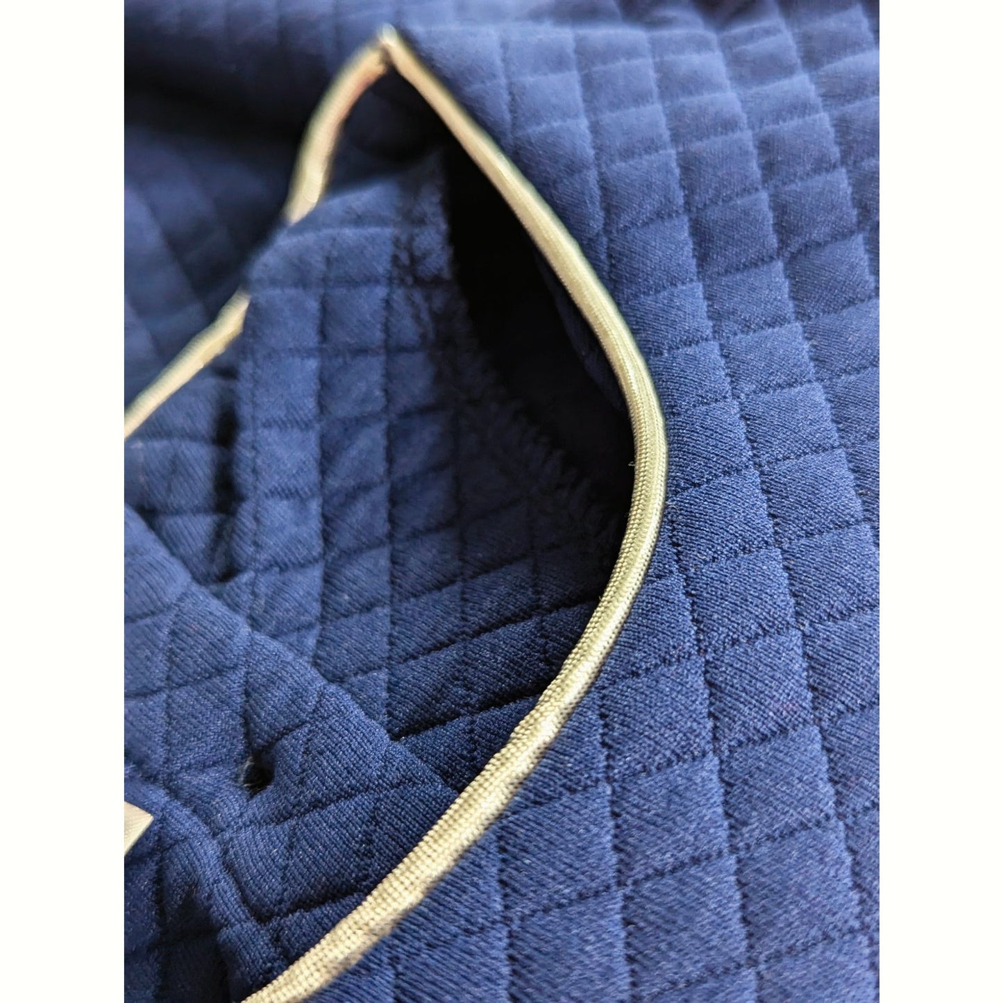 ✨ Nannette Kids Blue Quilted Dress Sparkly Silver Stars Drop Waist | Girls Size 6