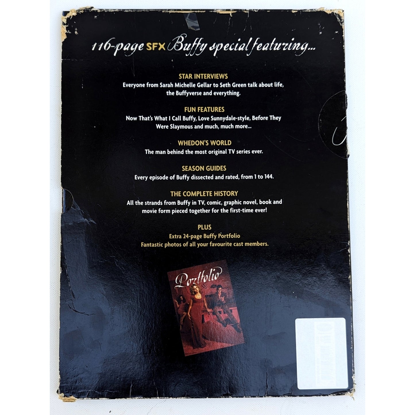 Buffy The Vampire Slayer Rare SFX Magazine + Portfolio Special Edition Vintage 2003 | Books & Media
