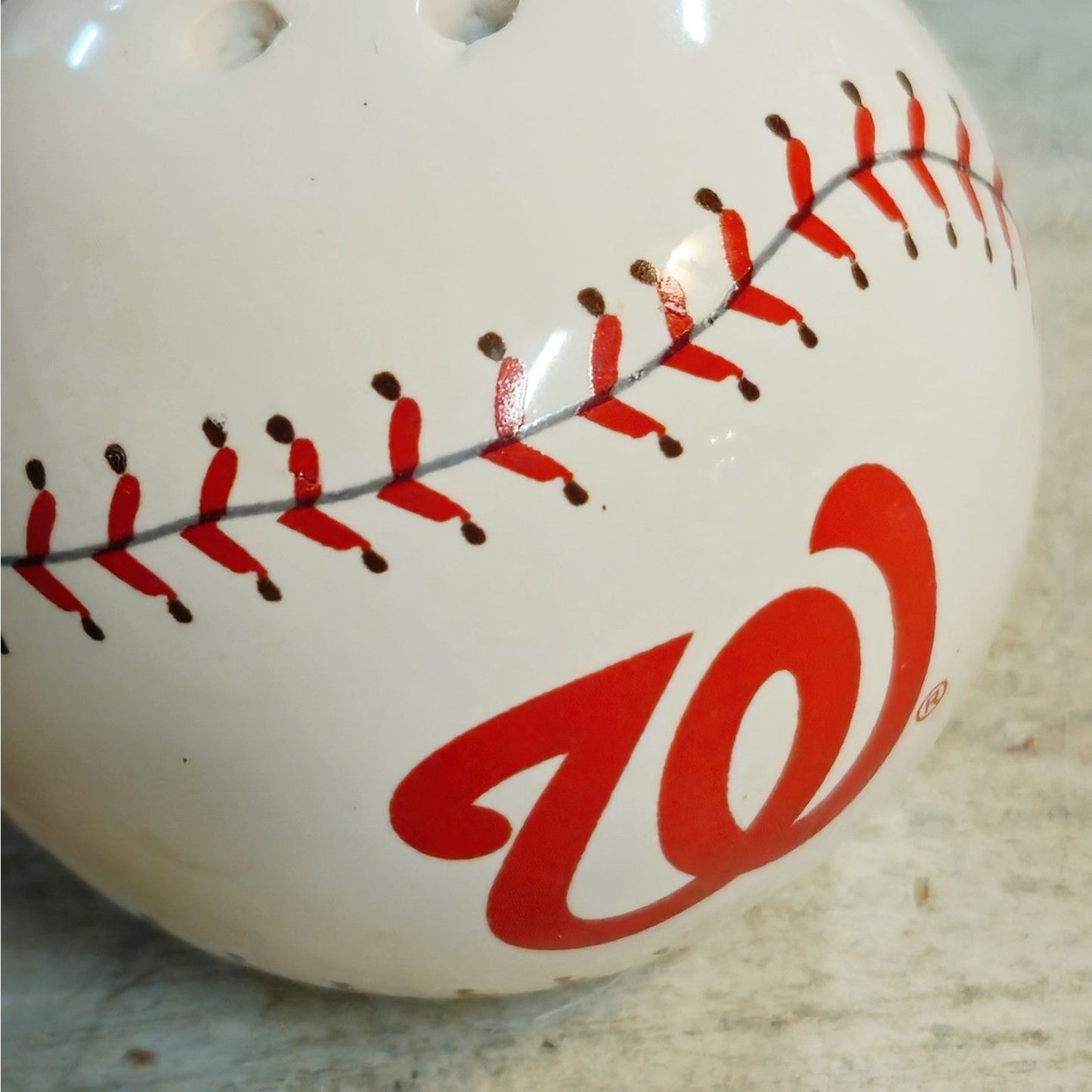 Washington Nationals Baseball Salt and Pepper Shakers – NIB MLB Kitchen Decor