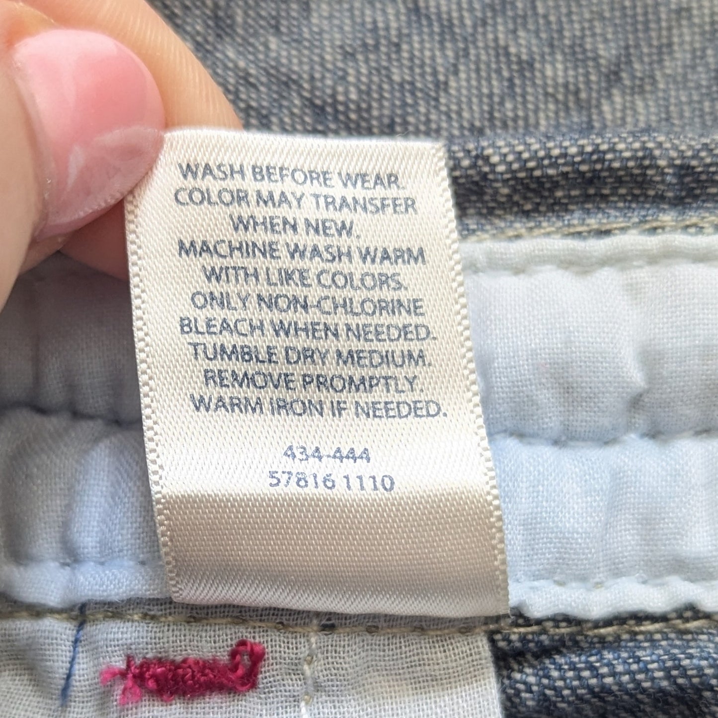 Vintage OshKosh B’gosh Vestbak Jean Shortalls | Rainbow Stitching | Baby 12 Months